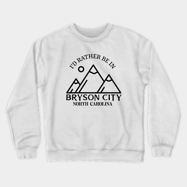 Bryson City, North Carolina Crewneck Sweatshirt by Mountain Morning Graphics